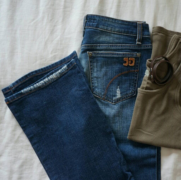 Joe's Jeans Denim - JOE'S JEANS Bootcut Jeans Mid Rise Jeans Denim Blue 5 Pocket